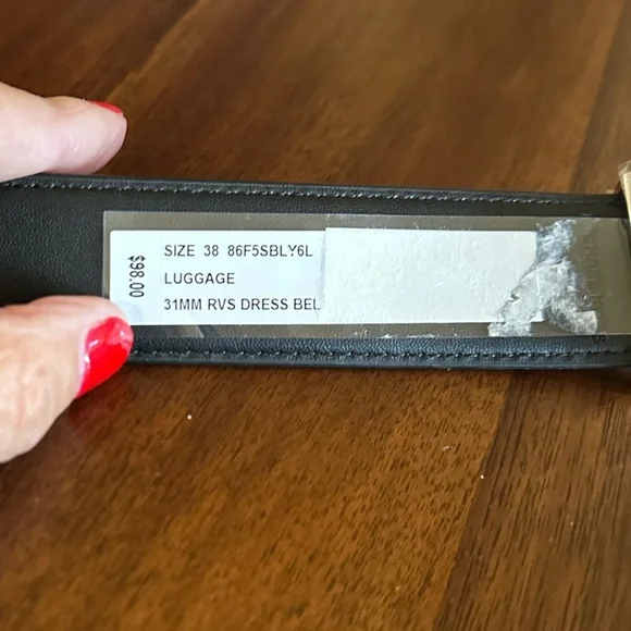 Reversible Leather Woman’s Belt - Picture 6 of 10